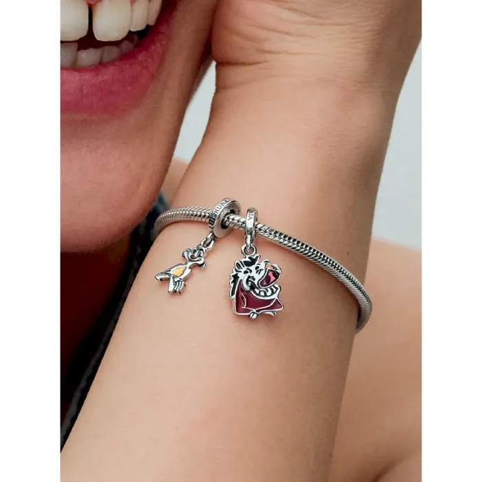 Disney The Lion King Timon & Pumbaa Splittable Dangle Charm - Image 2