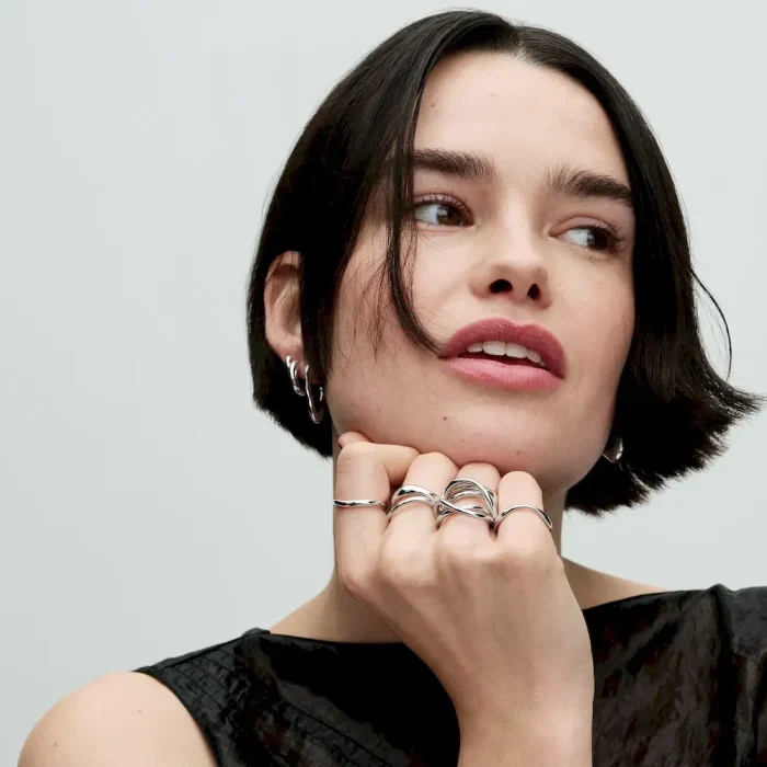 Organically Shaped Band Ring - Image 4