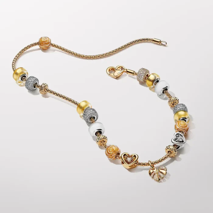 Golden Mini Murano Glass Charm - Image 8