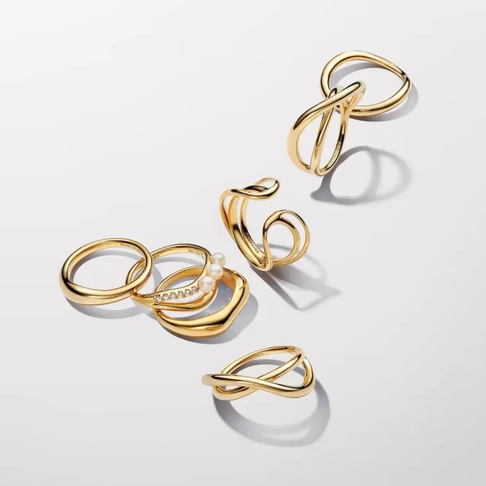Organically Shaped Band Ring - Image 5