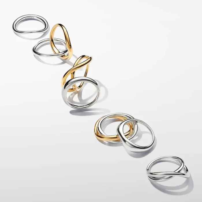 Organically Shaped Band Ring - Image 5