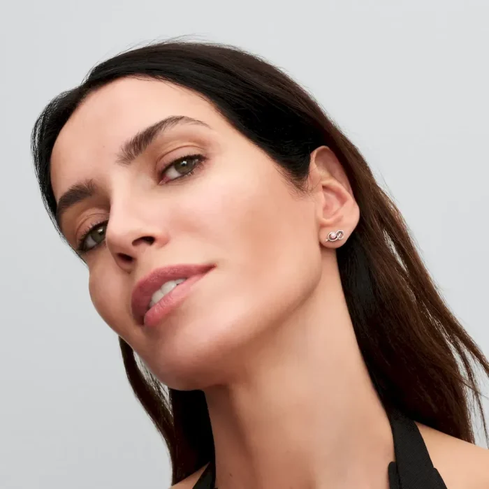 Infinity Knot Stud Earrings - Image 3