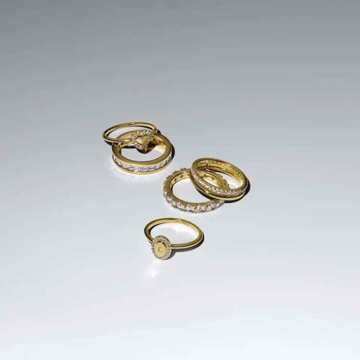 Engravable Oval Halo Ring - Image 6