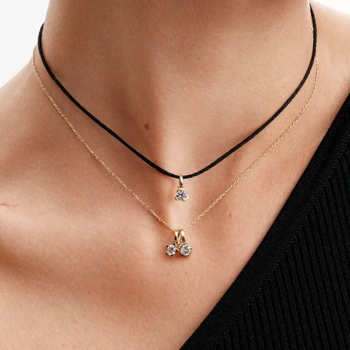 Pandora Talisman Recycled Polyester Cord Necklace - Image 3