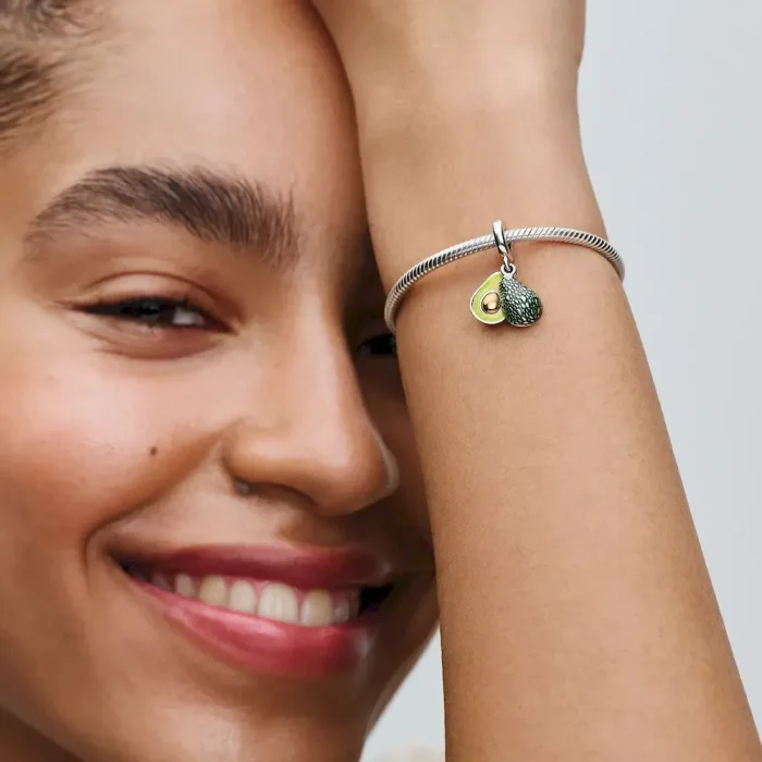 Avocado Dangle Charm Necklace Set - Image 4