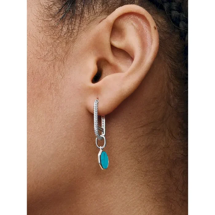 Turquoise Elephant and Heart Charm Bracelet - Image 20