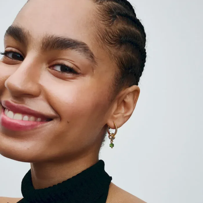 August Engravable Dangle Charm Necklace Set - Image 6