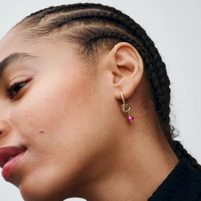 October Engravable Dangle Charm Necklace Set - Image 5