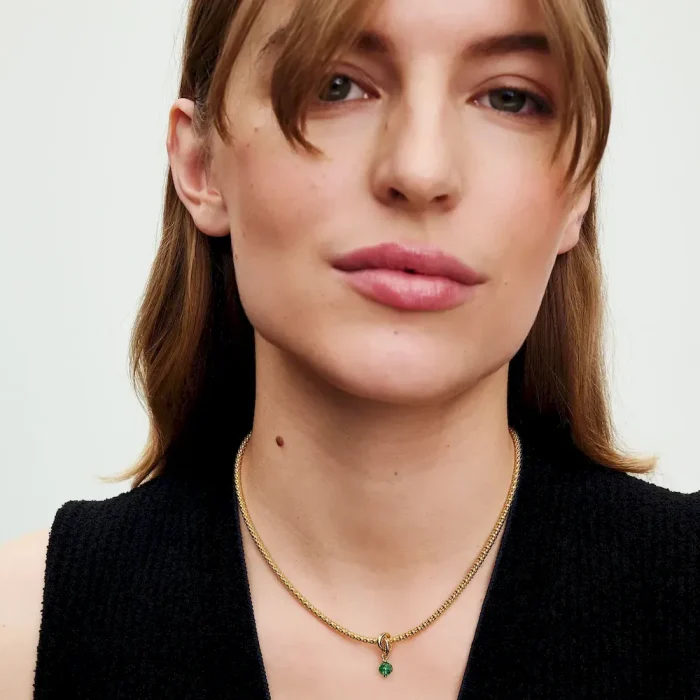 May Engravable Dangle Charm Necklace Set - Image 6