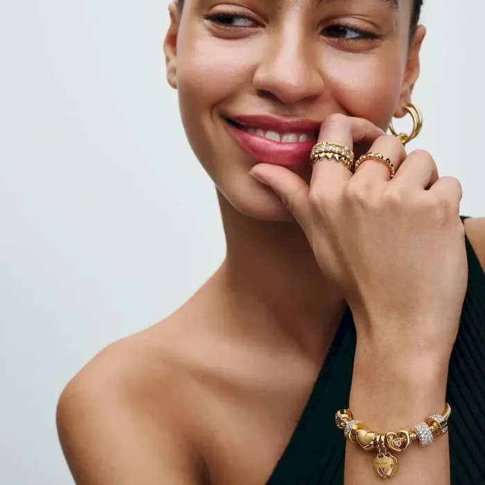 Clear Pavé Clip Charm - Image 4