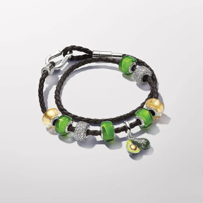 Avocado Dangle Charm Necklace Set - Image 8