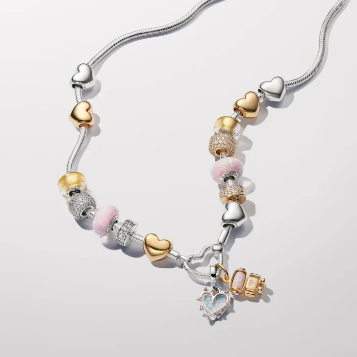 Clear Pavé Clip Charm - Image 7