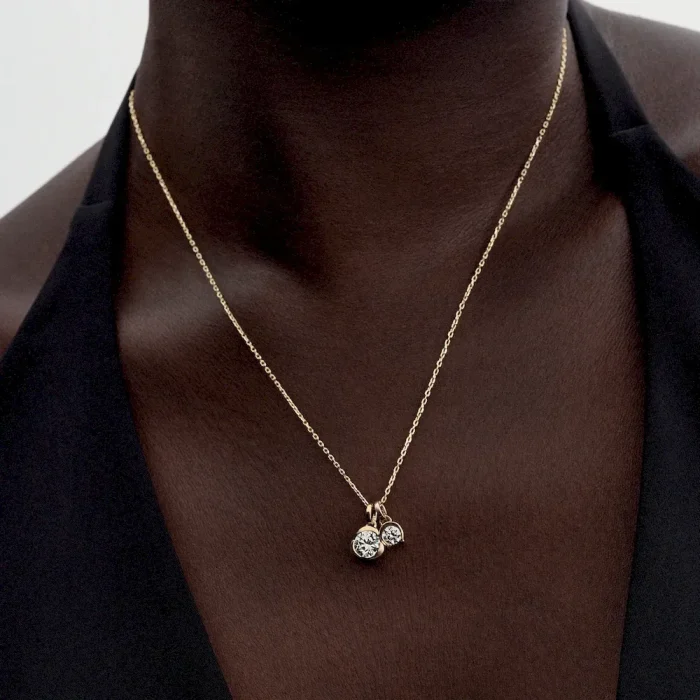 Pandora Talisman 14k Gold Lab-grown Diamond Heart Pendant - Image 3