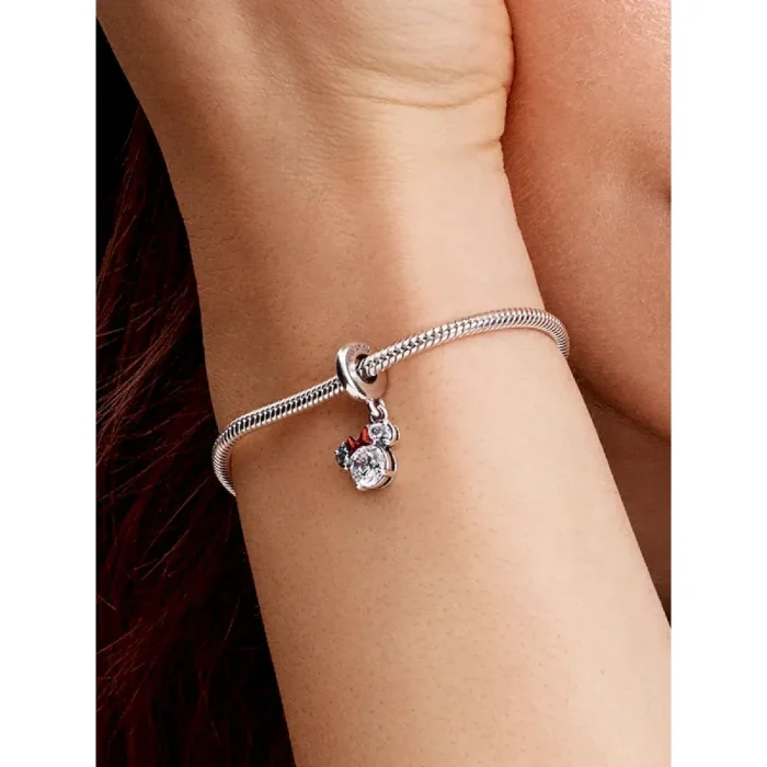 Disney Minnie Mouse Silhouette Dangle Charm - Image 2