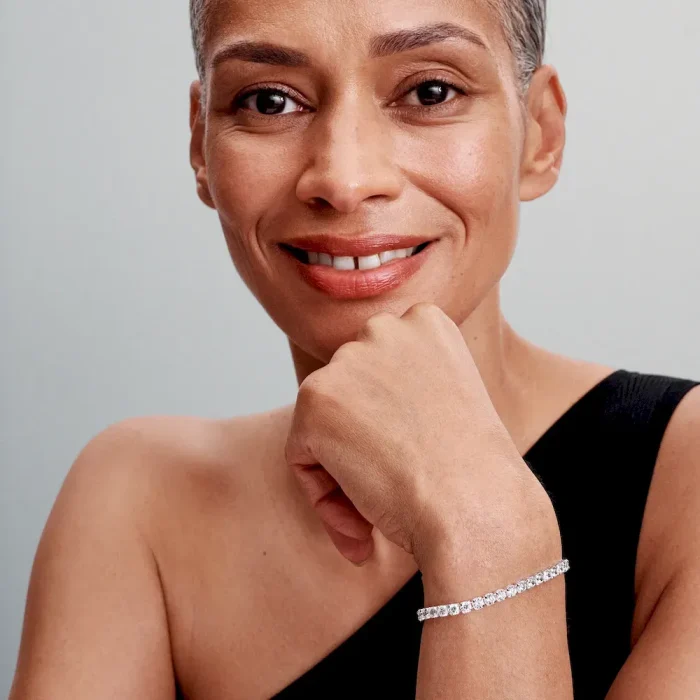 Sparkling Bold Tennis Bracelet - Image 3