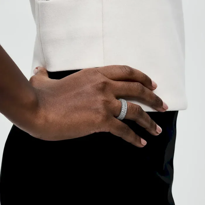 Pandora Timeless Pavé Triple-row Ring - Image 4