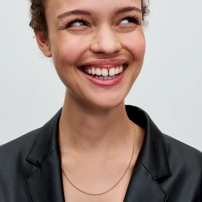 Engravable Oversized Heart Tag Pendant Necklace - Image 11