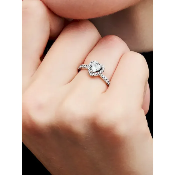 Elevated Heart Ring - Image 2